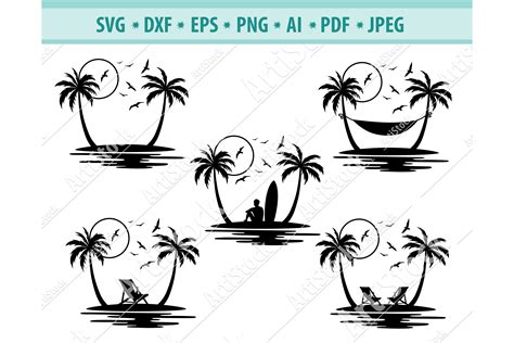 Download Free Beach Toys - SVG File, DXF File Silhouette DXF Files