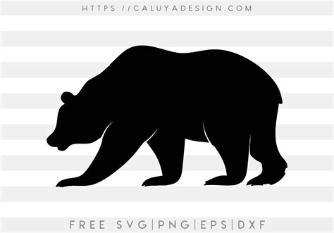 Unleash Your Inner Artist with Our Free Bear SVG Collection - Get Creative Today!