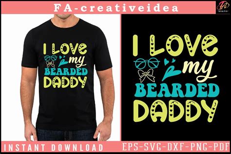 Download Free Bearded Daddy svg Files DXF Files
