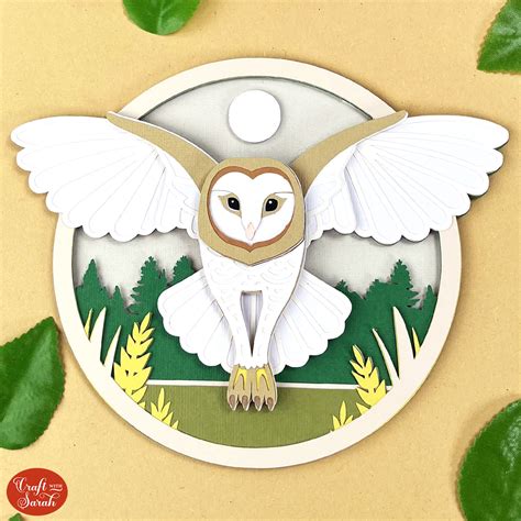 Download Free Beautiful Owl For Cricut