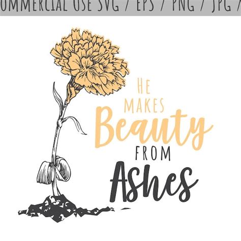 Download Free Beauty for ashes Commercial Use For Crafts