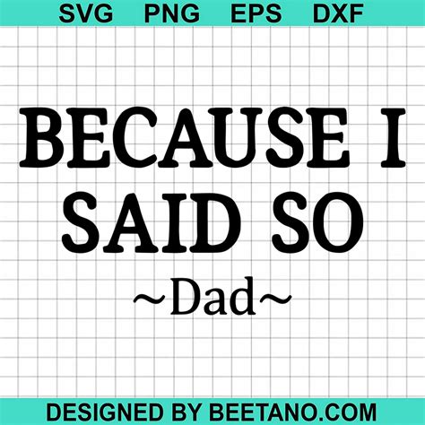 Download Free Because I Said So SVG File - #MomLife Shirt Svg - Mom Svg - Mom
5008 for Cricut