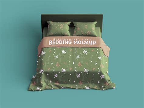 Download Free Bedding Mockup Set PSD Templates TIFF Files PSD Files