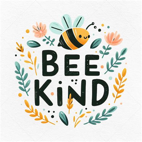 Download Free Bee Kind Commercial Use