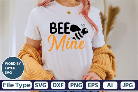 Download Free Bee Mine SVG Cut File Cameo