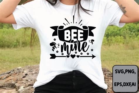 Download Free Bee Mine SVG Cut File Commercial Use For Crafts