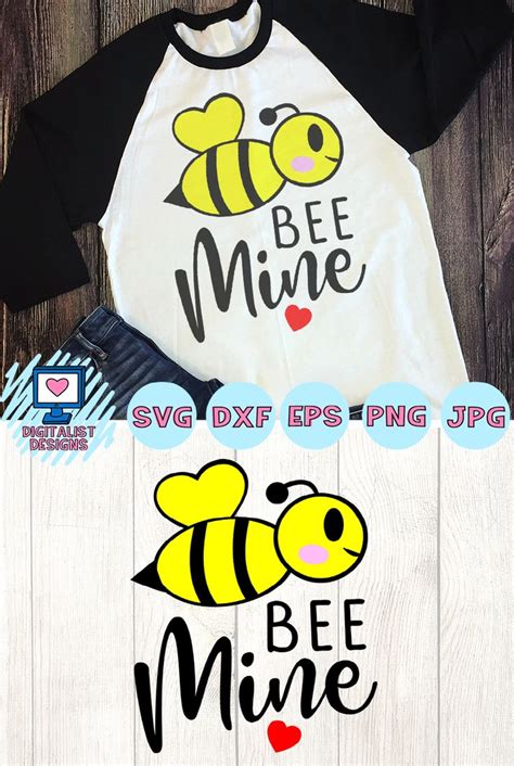 Download Free Bee Mine SVG Cut File Crafts
