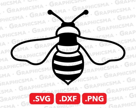 Download Free Bee SVG, Bee DXF, Cuttable File Cameo
