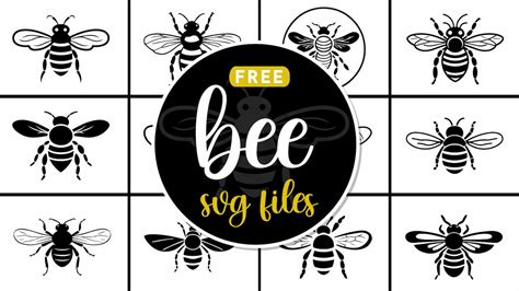 Buzzing with Delight: Incredible Free Bee SVGs to Elevate Your Designs