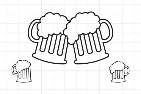 Download Free Beer Mug - SVG File, DXF File For Cricut