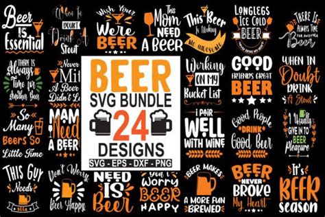 Download Free Beer SVG Bundle For Crafts