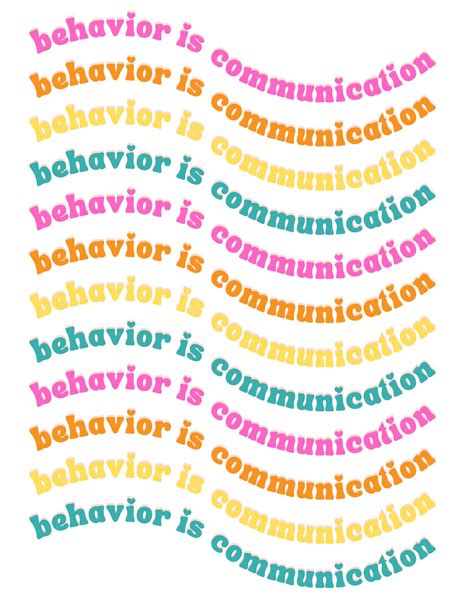 Download Free Behavior Is Communication for Cricut
