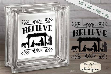 Download Free Believe Nativity Scene Files DXF Files