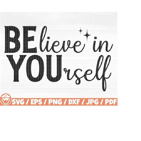 Download Free Believe in Yourself Files DXF Files