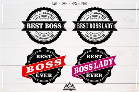 Download Free Best Boss Boss Lady Stamp Svg Design For Crafts