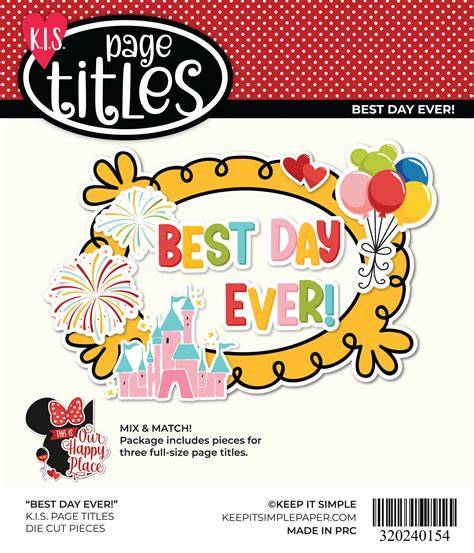 Download Free Best Day Ever Commercial Use For Crafts