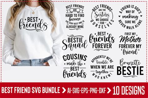 Download Free Best Friend - SVG Cut file Printable