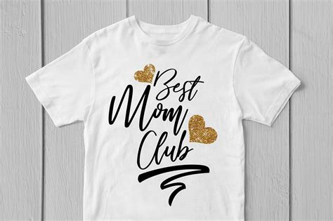 Download Free Best Mom Club Svg Cut File Commercial Use DXF Files