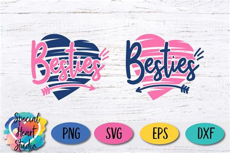 Download Free Bestie SVG Cut Files