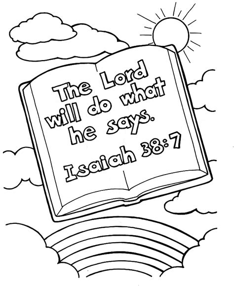 Free Bible Coloring Pages Printable