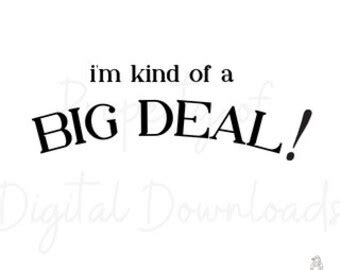 Download Free Big Deal - SVG File, DXF File Commercial Use