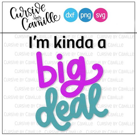 Download Free Big Deal - SVG File, DXF File Images