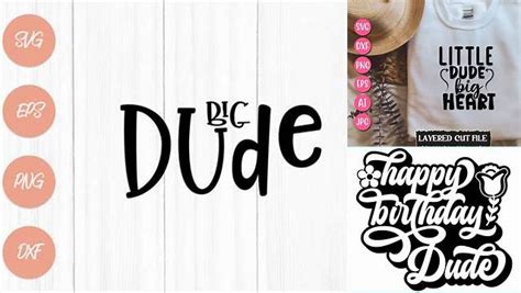 Download Free Big Dude SVG cutting file Files DXF Files