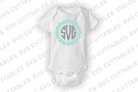 Download Free Big Monogram Frame Bundle Commercial Use for Cricut