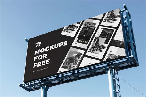 Download Free Billboard Mockup PSD TIFF Files Images