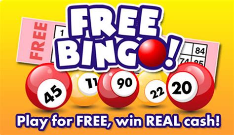 Free Bingo Games For Cash No Deposit