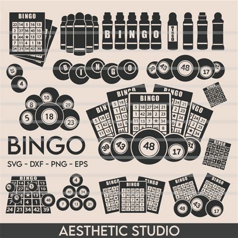 Download Free Bingo SVG Cut File | Bingo is My Thingo DXF Files
