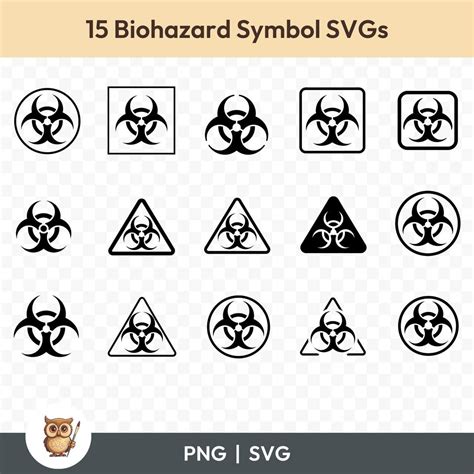 Download Free Biohazard SVG Files | Biohazard Warning Symbol Cut Files Creativefabrica DXF Files