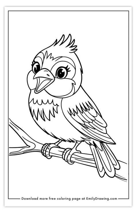 Free Bird Coloring Pages