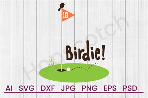 Download Free Birdie - SVG File, DXF File DXF Files