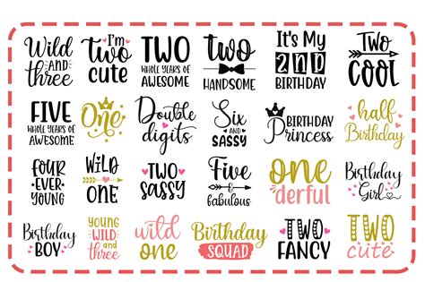 Download Free Birthaday Svg Bundle DXF Files