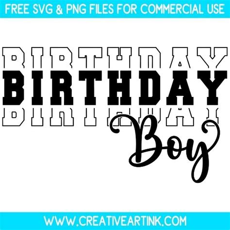 Download Free Birthday Boy - Svg Cut File Files Free PSD Mockups