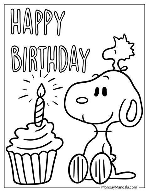 Free Birthday Coloring Pages