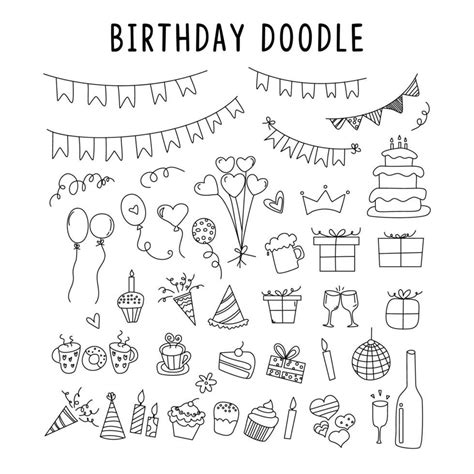 Download Free Birthday Doodle Booklet DXF Files