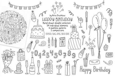 Download Free Birthday Doodle Booklet Files