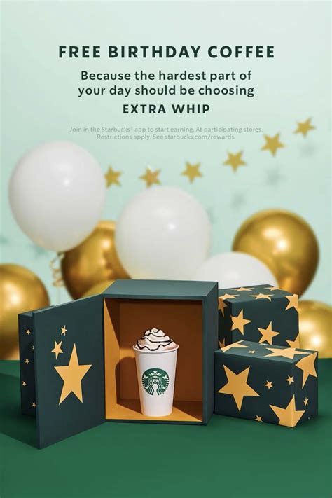 Free Birthday Drink Starbucks
