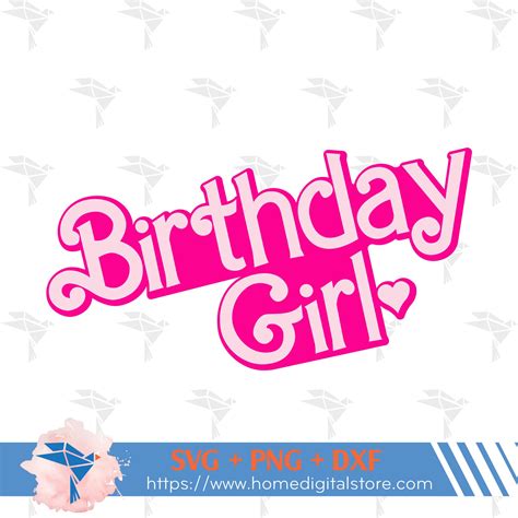 Download Free Birthday Girl SVG Files DXF Files