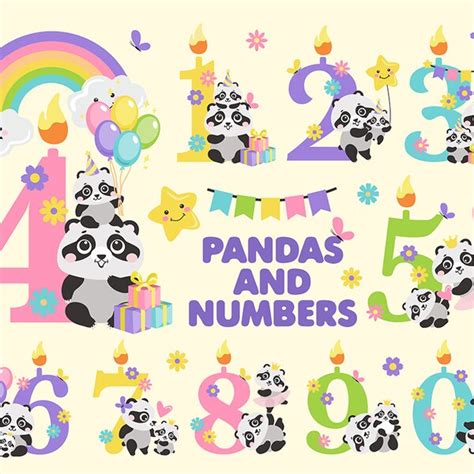 Download Free Birthday Pandas Cut Files