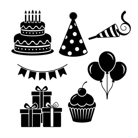 Download Free Birthday Party cut files Files