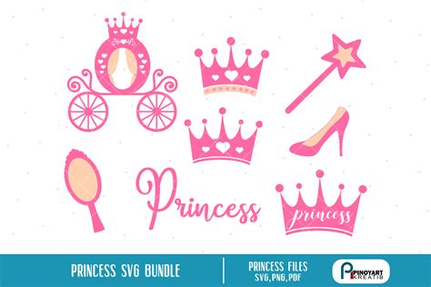Download Free Birthday Princess SVG Files