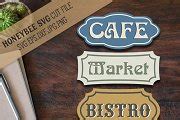 Download Free Bistro Cafe Market Bundle Commercial Use DXF Files