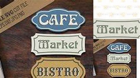 Download Free Bistro Cafe Market Bundle DXF Files