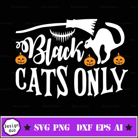Download Free Black Cats Only Commercial Use DXF Files