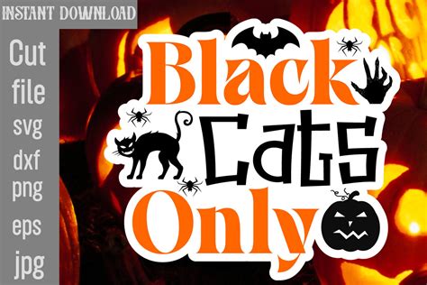 Download Free Black Cats Only DXF Files