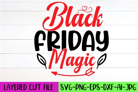 Download Free Black Friday Magic SVG Cut Files