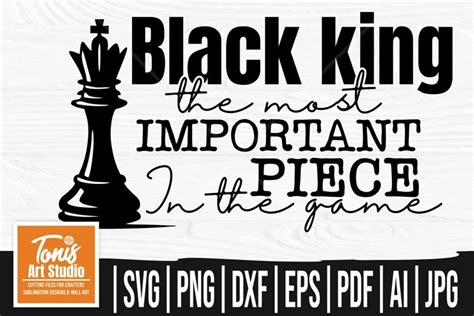 Download Free Black King SVG Files
